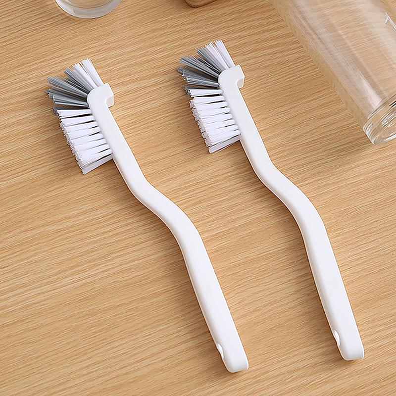 1 Piece Cleaning Brush Long Handle Milk Bottle Glass Tube Cleaning Brush Plastic Cleaning Dish Brush Household Kitchen Tool