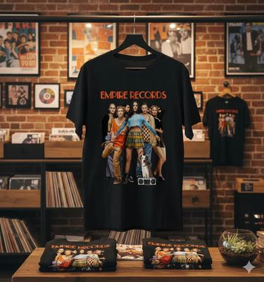 Unisex Adult Casual Movie Empire Records Movie T-Shirt 90s Cult Fil...