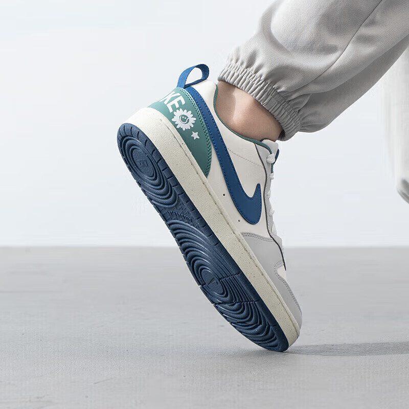 Nike Court Borough Low Recraft 'Sail Court Blue Bicoastal' GS HM3722-141