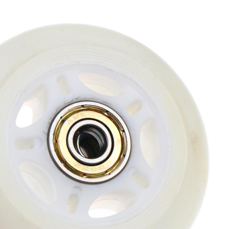 64/70/72Mm Outdoor Inline Hockey Skate Wheels High Elasticity With Bearing Wheels For Skates Roller Skates Luggage