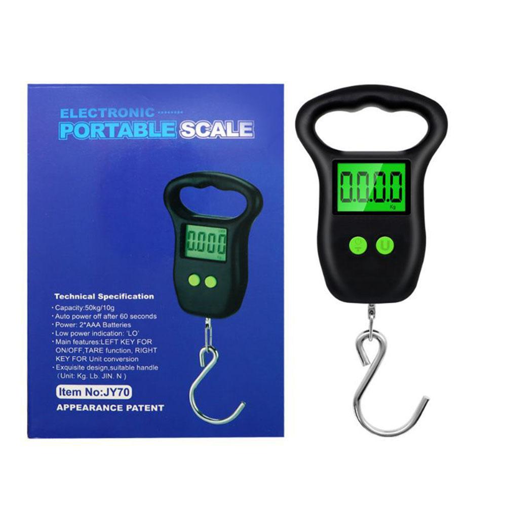 Electronic Weights Pocket Digital Scales 50kg Hanging Scale for Fishing Luggage