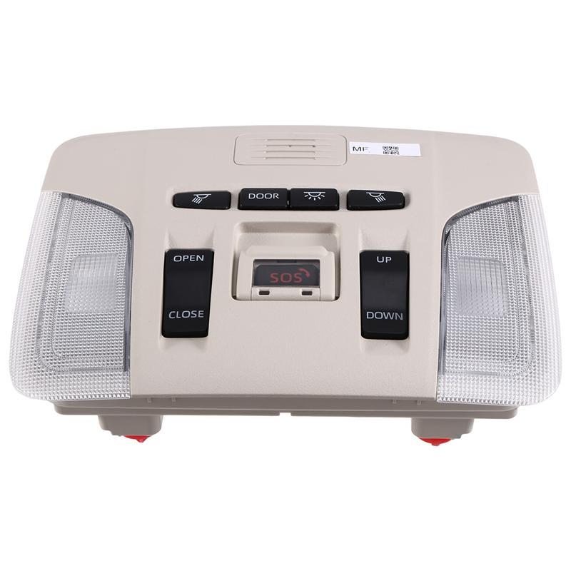 Car Front Reading Light For TOYOTA COROLLA MK12 2019-2025 Indoor Ceiling Light Assembly Car Sunroof Switch 81260-02A91-A99D