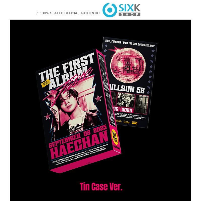 

[Предзаказ] ХЭЧАН(NCT) - Первый альбом [TASTE] Версия в металлической коробке [NO POB]