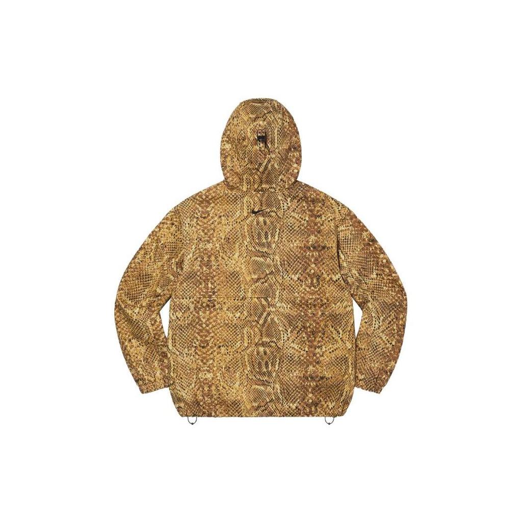 Nike Logo Print Long Sleeve Hoodie Men Tops Yellow DN3247-277