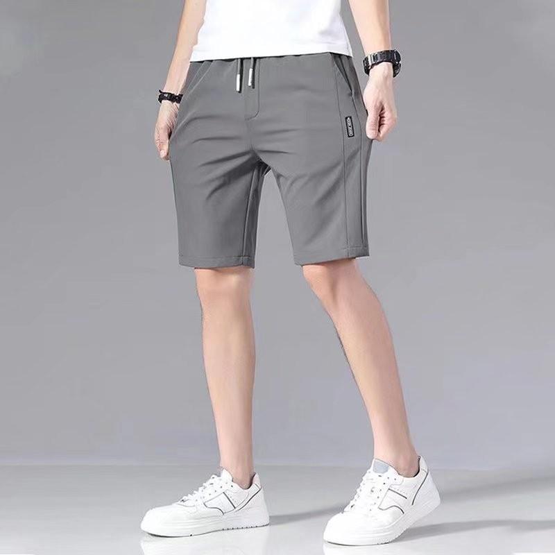 Pants Men's Autumn and Winter New Casual Pants Korean Version Trend Straight Loose Velvet Thickened Elastic Sports Trousers
