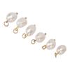 6pcs Baroque Pearl Pendant Freshwater Cultured Pearls for Earrings Necklace Dangle Keychain Making DIY Large Size