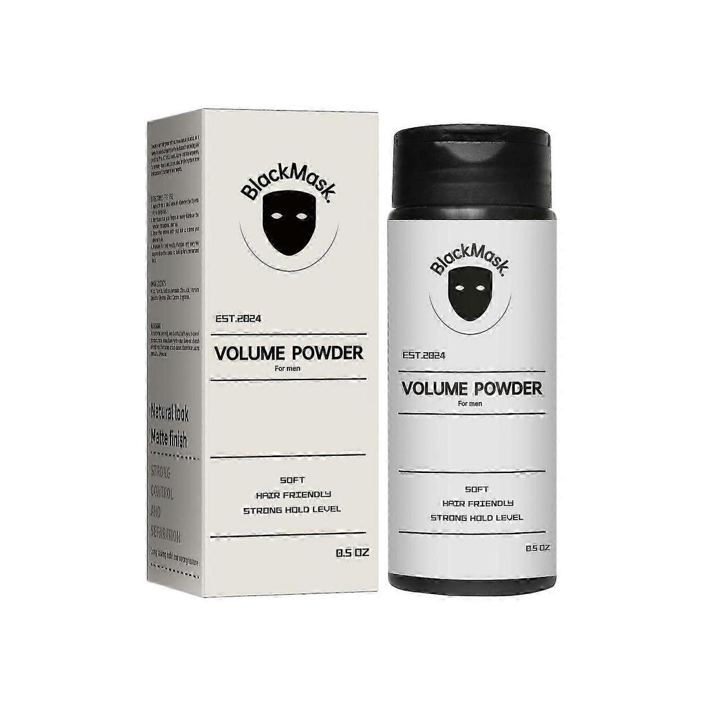 BlackMask Haarpuder zum Stylen, Volumenpuder für sofortige Textur & Volumen 40g weniger