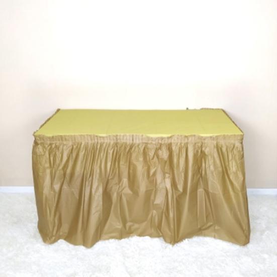 Saia de Mesa Chamativa Lavável PEVA Decorativa Impermeável Cobertura para Mesa de Escritório para Casa