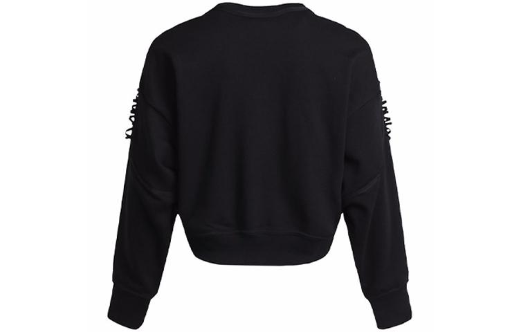 Nike Sweatshirts Women's Black Crew Neck Moderate Regular DA0449-010