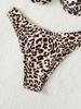 Sexy Leopard Bikini Set Damen Badeanzug Zweiteilig Rückenfrei Weibliche Bademode Baden Sommer 2025 Mode Urlaub Strandbekleidung