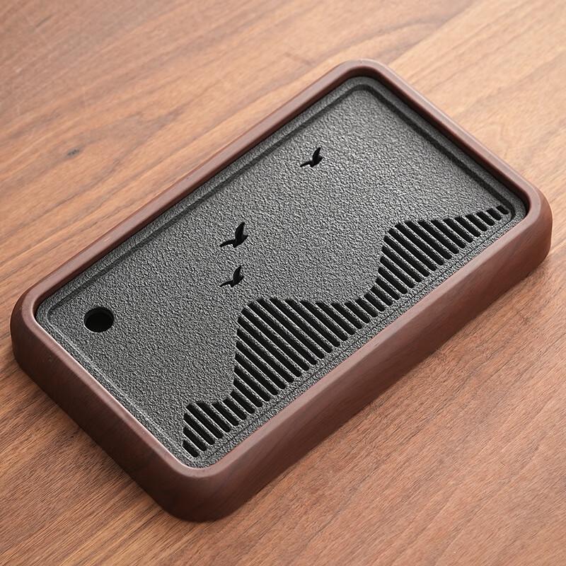 Imitation Wujin Stone Melamine Tea Tray