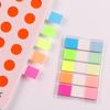 100 Sheets Transparent Sticky Notes Memo Pad Self Adhesive Bookmark Memo Sticker School Office Stationery Supplies Marker Paper