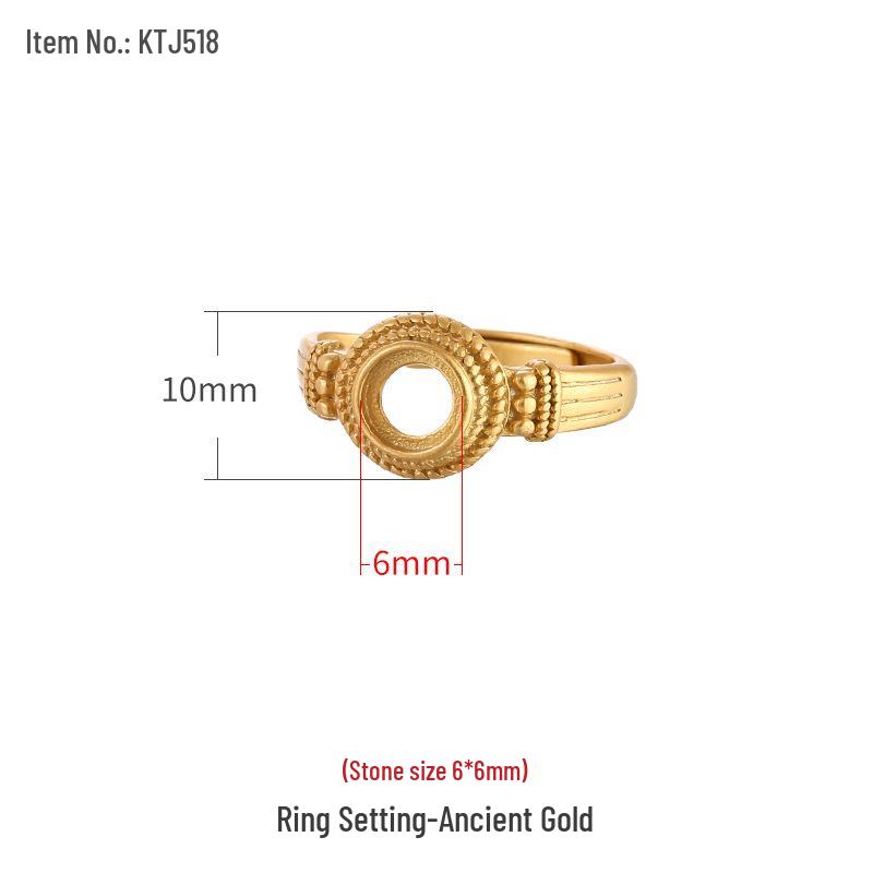 

Кольца из стерлингового серебра 925 пробы с круглыми вставками из янтаря и бирюзы, размеры 6*6 и 8*8 для мужчин и женщин Adjustable