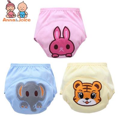 Baby Washable Diapers Underwear/Cotton Breathable Diaper Cover/Training Pants