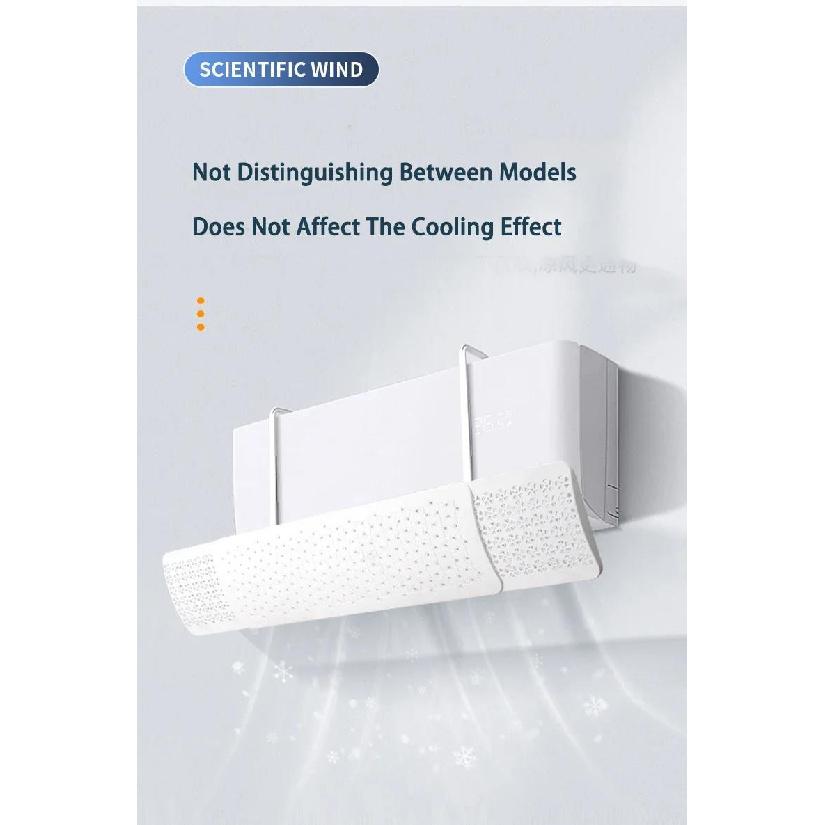 Retractable Air Conditioning Windshield Anti-Direct Blowing Windproof Air Outlet Baffle Cold Wind Guide Air Conditioner Covers Air Filters 7
