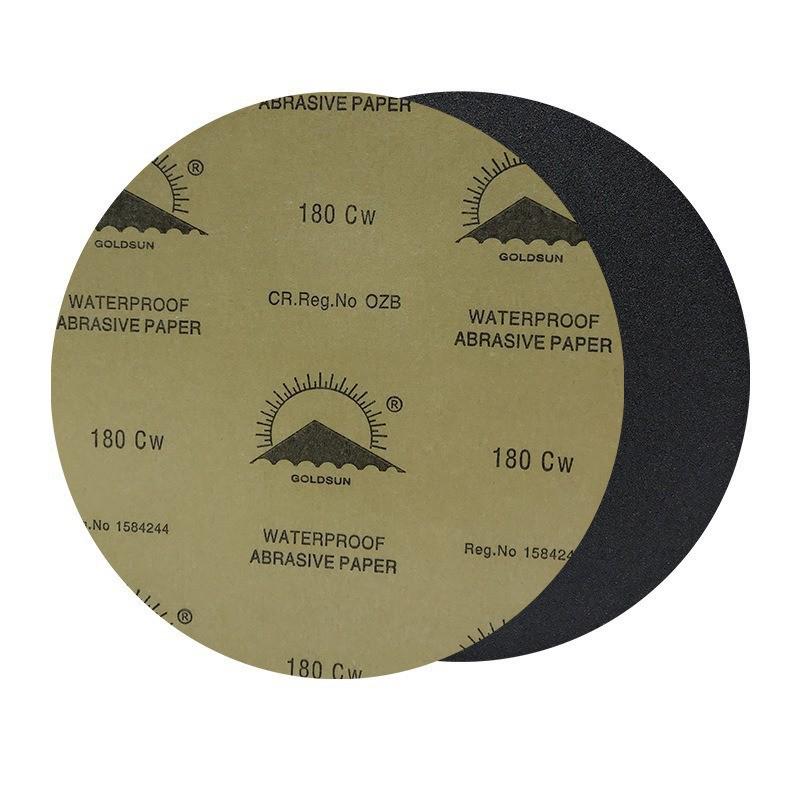 Sun Silicon Carbide Self-Adhesive Sandpaper, 200-230mm (8-9 Inch), for Car Polishing and Grinding.