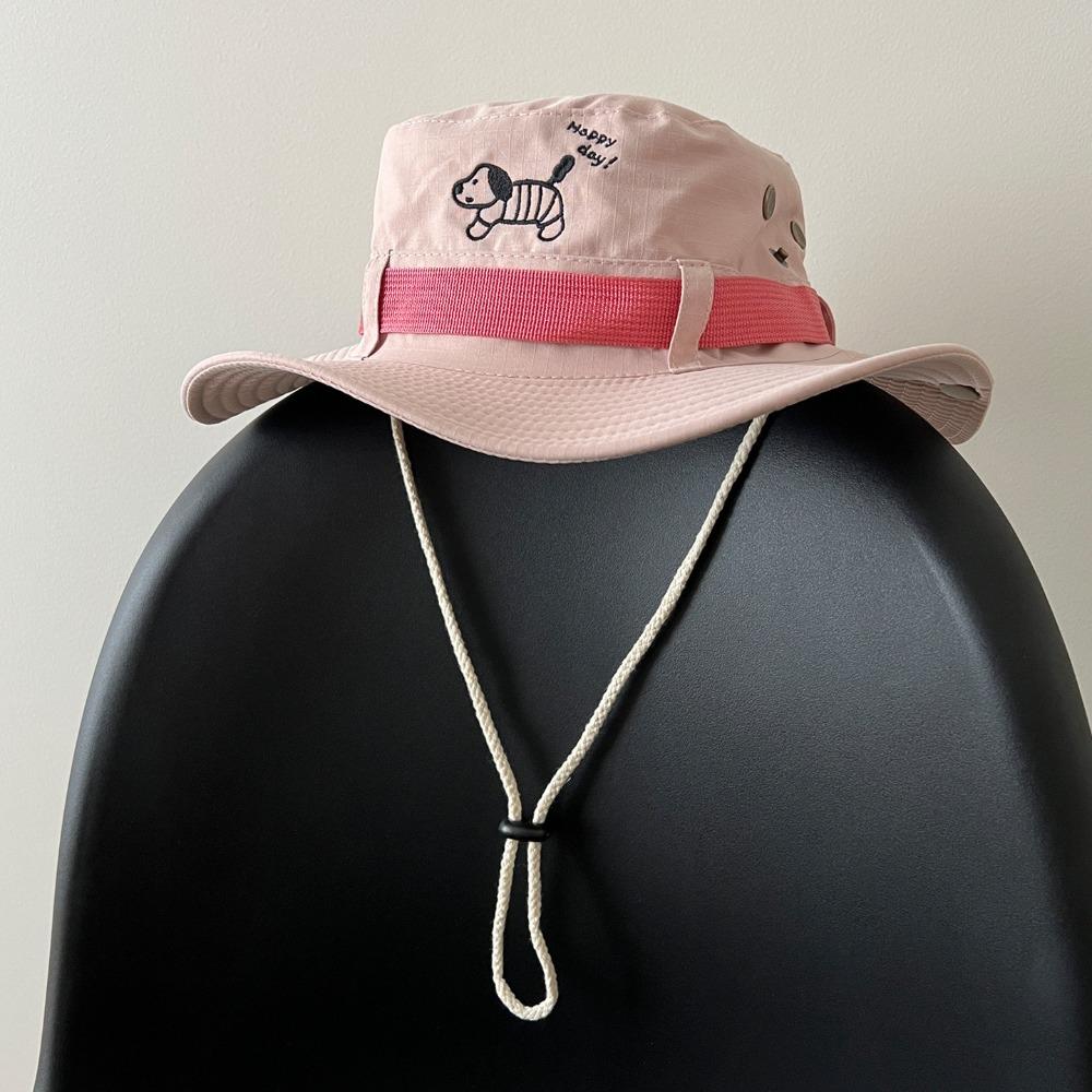 Visor Puppy Bucket Hat Y2K Sunscreen Fisherman Hat Fashion Western Cowboy Hat  Mountaineering