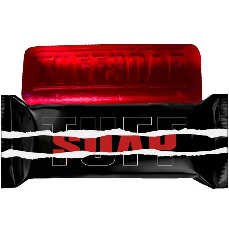 Tough Soap Perfume Shower Bar All-in-One Soap UFC Champion Pereira Men's Soap Red, 1 pcs, 155g