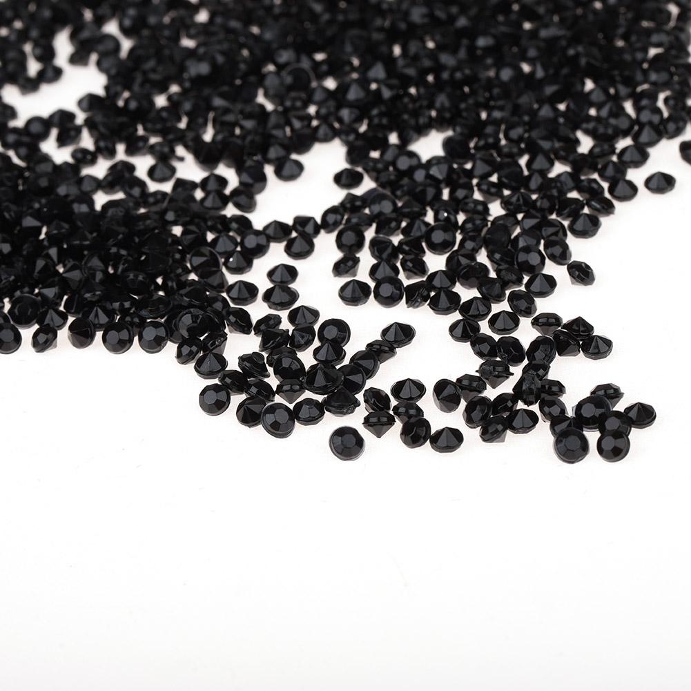 5000pcs 3mm Transparent Wedding Confetti Party Plastic Diamond Sparkly Gems Decor