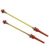 KCNC Grooving QR Road Titanium Axle Hub SK2116 Skewer, Red, KQR05-001R,