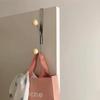 Over-The-Door Iron Hook Rack Easy Install,Heavy-Duty Metal Hooks For Coats,Hats Perfect For Bedroom, Kitchen & Bathroom Storage