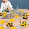 DIY Rail Track Sets Car Race Magic Brain Game Flexible Curved Creates Vehicles Toys Play Game Train Railroad for Child's Gifts