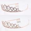 Birthday Tiara and Crown for Women Birthday Sash for Girls Birthday Decorations Rhinestones Headband Hair Accessories