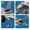 Military 510PCS Attack J-20 Fighter Building Blocks Army City Weapon Plane Airplane Helicopter Bricks Children Toys