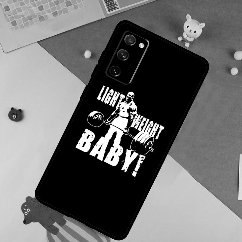Bodybuilding Gym Fitness Soft Case For Samsung Galaxy S25 Ultra S9 S10 S20 S21 S22 S23 S24 Plus S24 FE Funda Cover