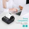 Mini Thermal Receipt Printer USB BT Connection 2 Inches 57mm Wireless Printer High Speed for Restaurant Sales Retail Shop