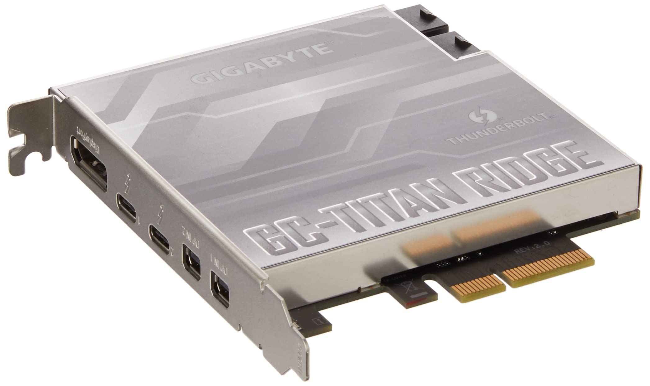 

GIGABYTE RIDGE Thunderbolt3 Expansion Card for Motherboards with Intel Chipset IO2535 GC-TITAN 2.0 Z490/H470