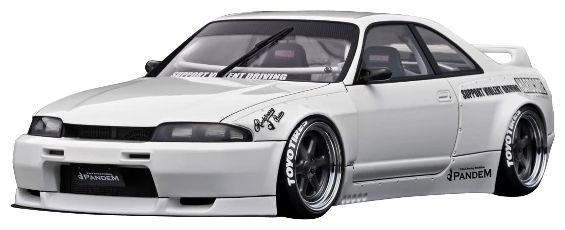 

модель зажигания Pandem White готовый продукт 1/18 GT-R (BCNR33)