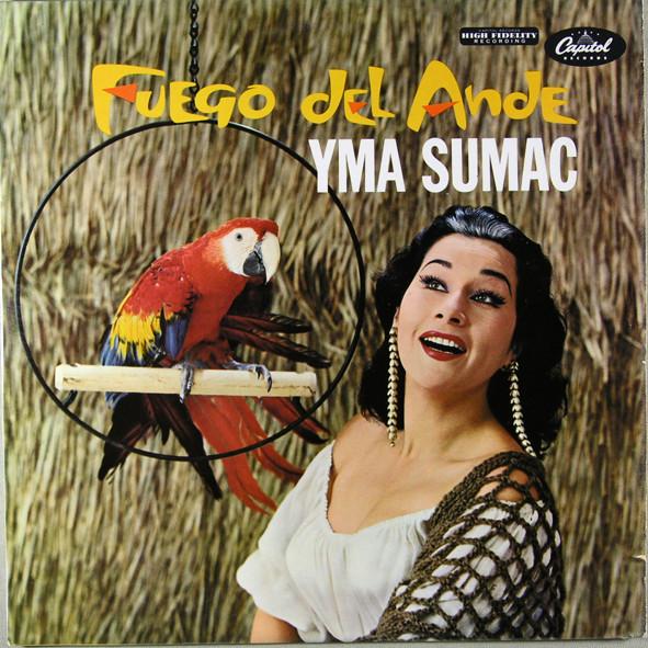 

LP Record YMA SUMAC - Fuego Del Ande T1169 Capitol Records 1959 UK Jazz Used