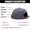 Retro Corduroy Landlord Hat Beanie Hat Men's Women's Spring and Autumn Street Hip-hop Toque Caps