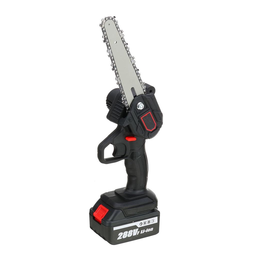 6 Zoll 3000W Mini-Elektrosäge Akku-Kettensäge Obstbaum Holzbearbeitung Gartengeräte Handgeführte Holzsägen