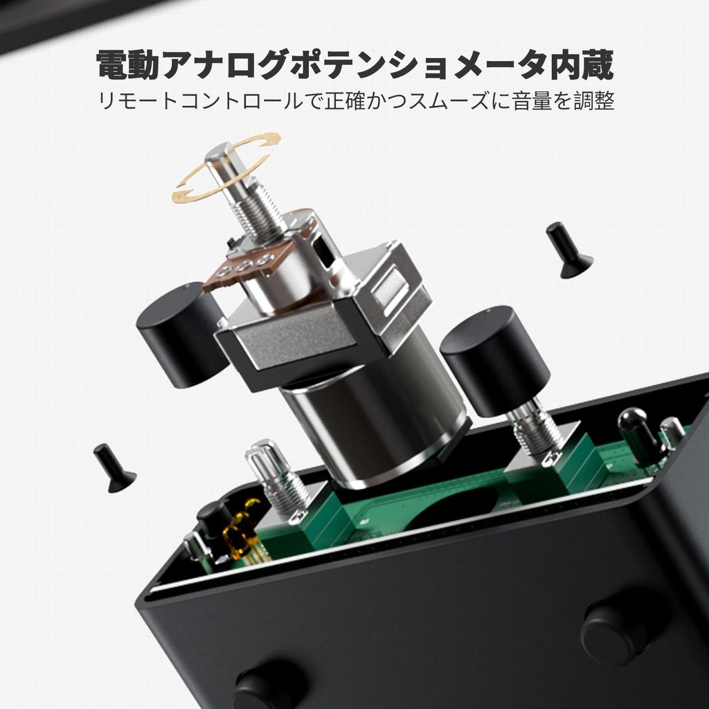 Fosi Audio P4 Mini Preamp with 3 RCA Inputs Home Audio Stereo Preamp for Adjustable Gain dB Bass and Treble Control Amplifier/Active Subwoofer/Speaker