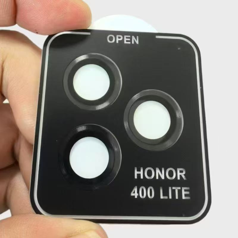 For Honor Magic V Flip 2 Metal Ring Tempered Glass Camera Lens Protector For Honor 400 Pro Lite Positioning Protective Lens Film