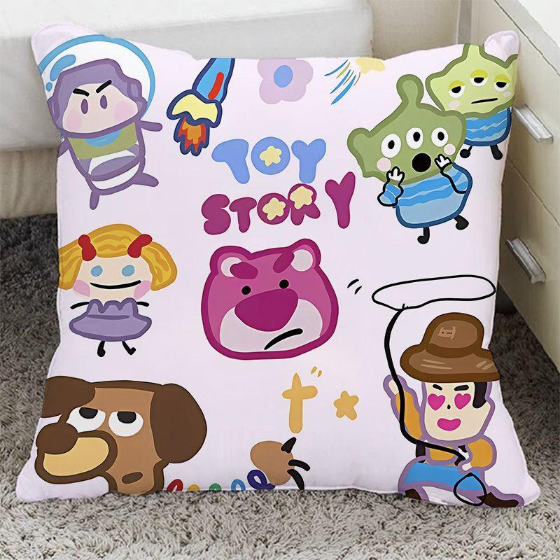 Cartoon Graffiti Style Pillow Cushion Bedroom Bedside Cushion Living Room Sofa Cushion Cushion Office