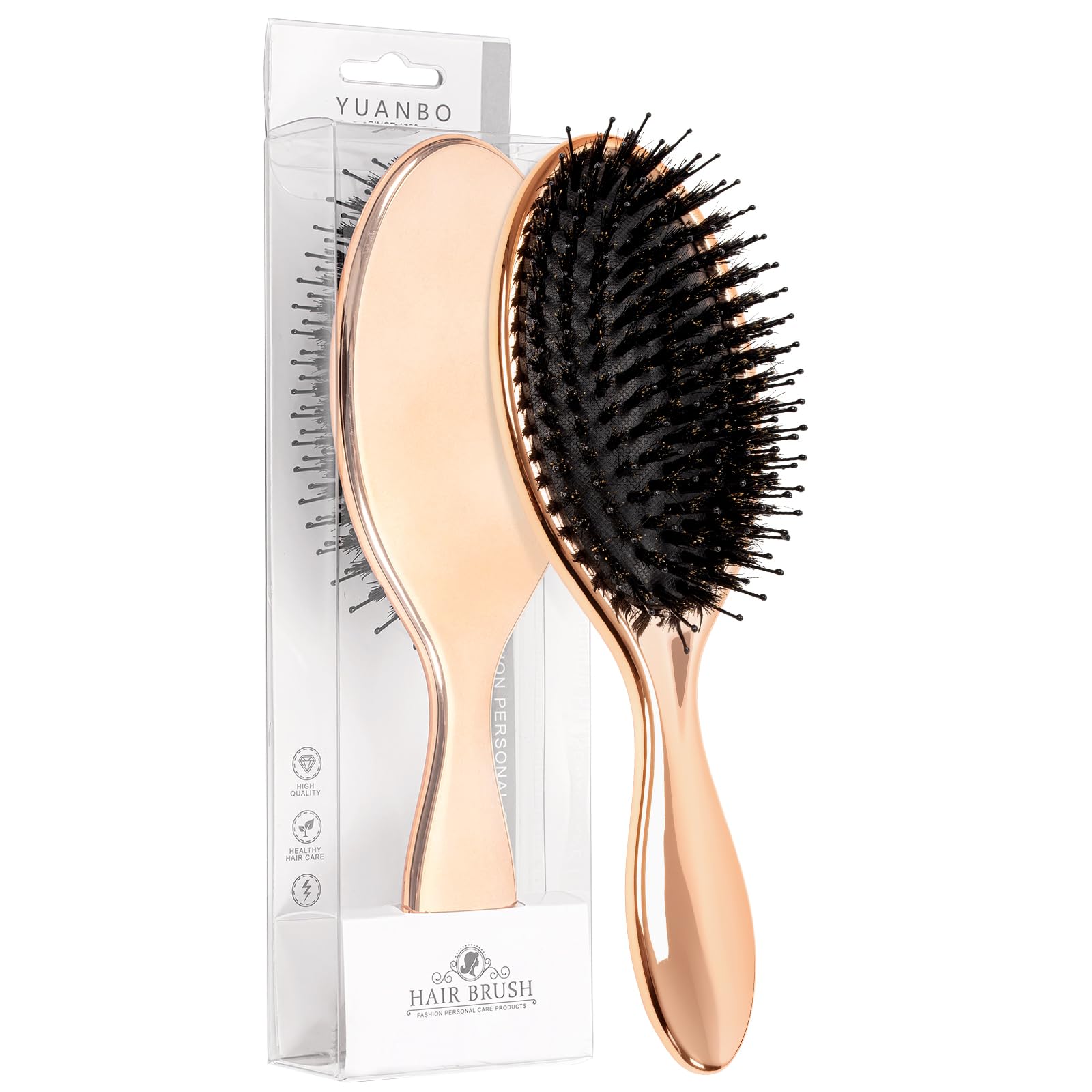 

Hairbrush with Air Boar Bristle Scalp Oval Cushion Smooth Scalp Hair Hair Loss Hair Quality Birthday High School Day Popular Bladder, Brush, Massager,