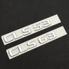 FUP1 Letras Cromadas 3D de ABS Pegatina de Insignia para Maletero Trasero de Coche Para Mercedes CLS 53 63 AMG W218 W219 CLS53 CLS63 Emblema Logo Accesorios de Coche