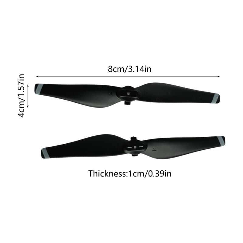 Pack Of 2 Propeller Blade For Air 2 /Air 2S Drones Propellers Repalcement Easy Installation Enhanced Flight Stability