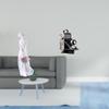 Porcelain Lady Figurine Resin Ornament Modern Nordic Girl Statue Camera Model Unique Decorative Prop