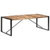 Day and Night - Day and Night Dining Table Solid Wood and Sheesham Finish 220x100x75 Cm