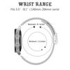For Samsung Galaxy Watch Ultra 47mm Milanese Band Silver Stainless Steel Mesh Watch Strap