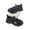 Girls little white shoes 2025 autumn new soft sole non-slip leather surface children's board shoes children's baby shoes