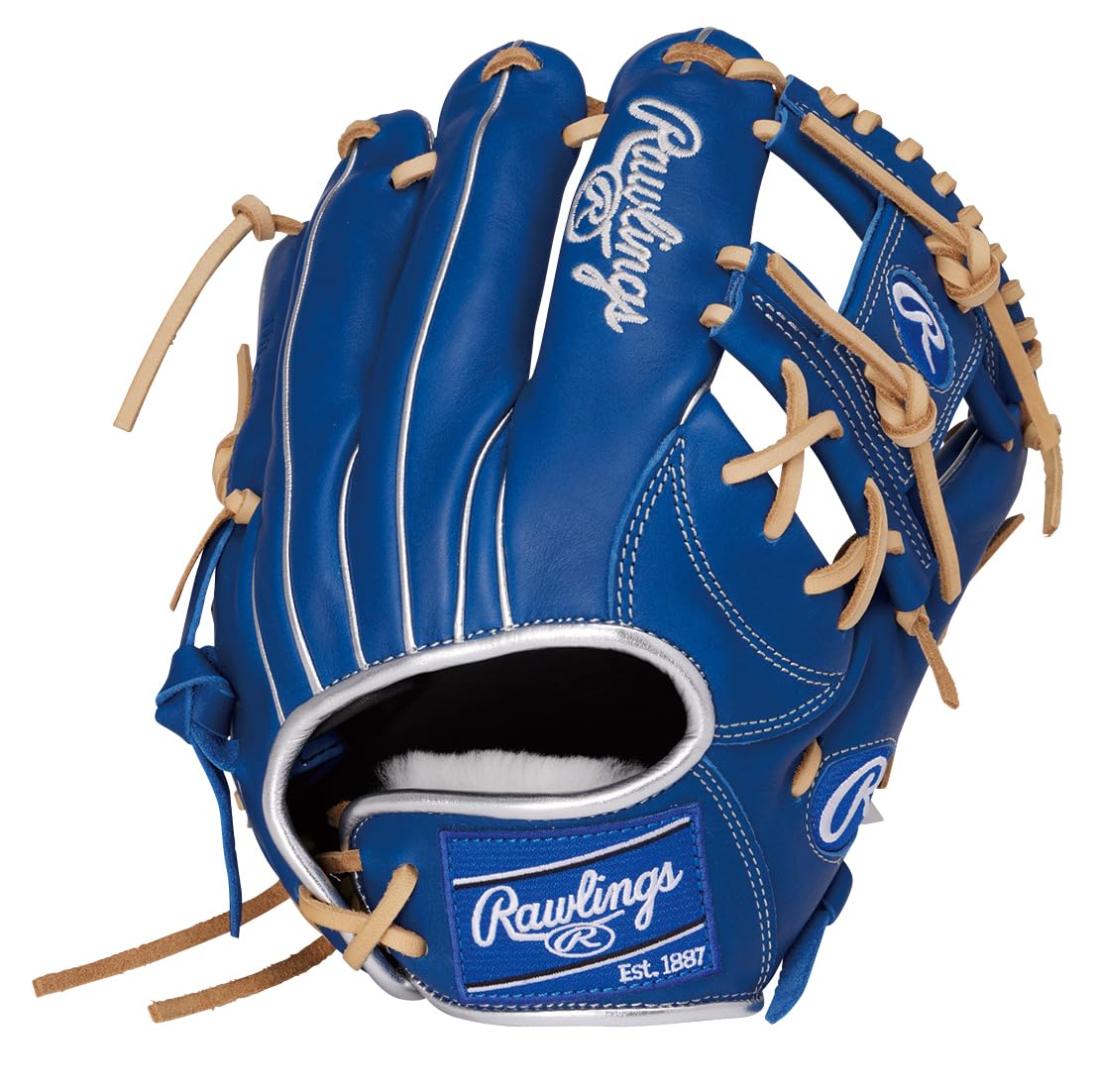 Rawlings PRO EXCEL ELITE Baseball GR6HEEN6X0 HOH® Glove, Softball, Infielder s, Royal, 11.2 inches, Right-Handed Throw,