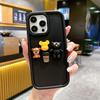 Three-dimensional Bear for iPhone17Promax Mobile Phone Case Apple 16/15 Cute 14/11 Trendy Girl 7P/XR