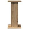 Speaker Stands 2 Pcs. Artisan Oak Finish 30 X 30 X 60 Cm