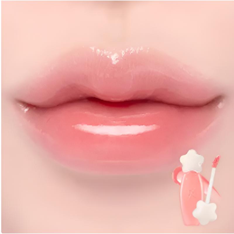 [Dasique] Pure Water Lip Gloss Coral Juice