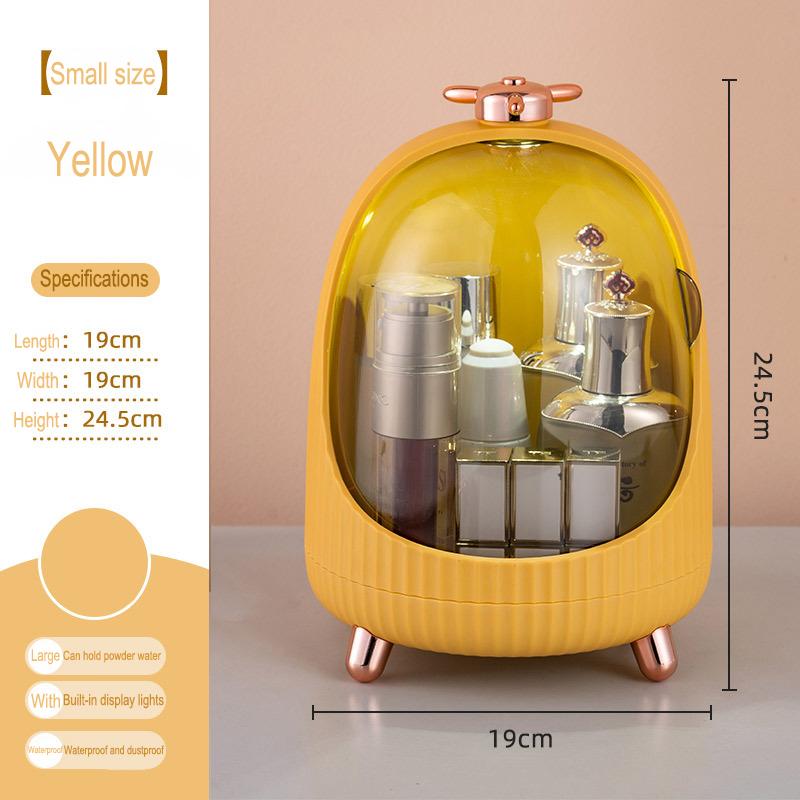 New Desktop Makeup Organizer Cosmetics Storage Box Cosmetics Skincare Organizer Display Case for Cosmetics Lipsticks Jewelry